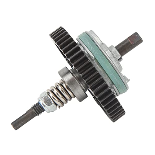RC Differential Assembly Set, Steel 52T Gear Kit with 15T 17T 19T Pinions, Black 85g Conversion Shaft Set for Slash 4x4 E T Maxx RC Car Users
