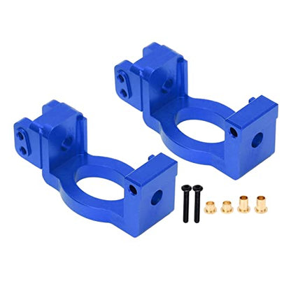 Metal C Hub Carrier Caster Blocks C Shaped Wheel Seat Base Set High Performance RC Car Upgrade Parts for 1/6 Shredder Model Durable Aluminum Alloy Construction (Dark Blue) - color: Dark Blue