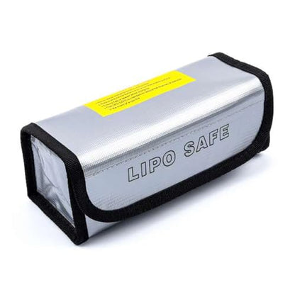 SpeedyFPV Portable Lipo Battery Safety Bag Guard Fireproof Fiberglass Charging Bag (7.25 x 3 x 3 Inches) - style: 7.25 X 3 X 3 Inches