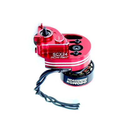 Furitek Mini Stellar Transmission with Mini Komodo Brushless - Remote Control Car Electronic, RC Car, RC Truck Transmission Motor for SCX24 (FUR-2262)