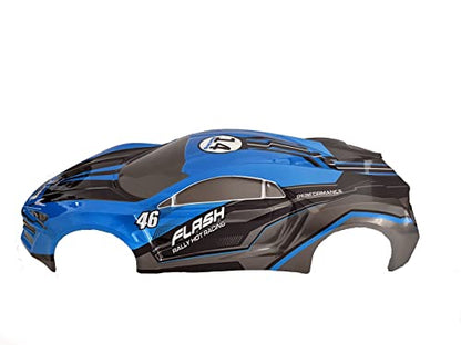 1/10 Scale RC Painted Precut Drift Racing Touring Onroad Car Body Shell Width 200mm with Wing Mirror Accessories (Lykan)