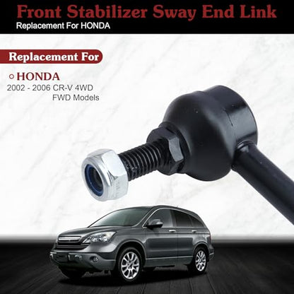 2* K80369 K80370 Rear Sway Bar Link - Restore Rear Stability | Compatible with 2002-2006 Honda CR-V - color: 1*K80369 1*K80370, size: Sway Bar Link