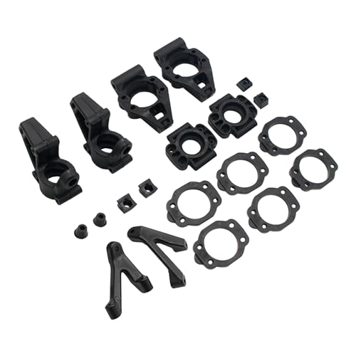 FLMLF Nylon Front and Rear Hub Carrier Kit for 1/5 HPI ROVAN Baja KM 5T 5B 5SC ROFUN BAHA RC CAR Toys Parts