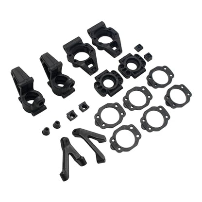 FLMLF Nylon Front and Rear Hub Carrier Kit for 1/5 HPI ROVAN Baja KM 5T 5B 5SC ROFUN BAHA RC CAR Toys Parts