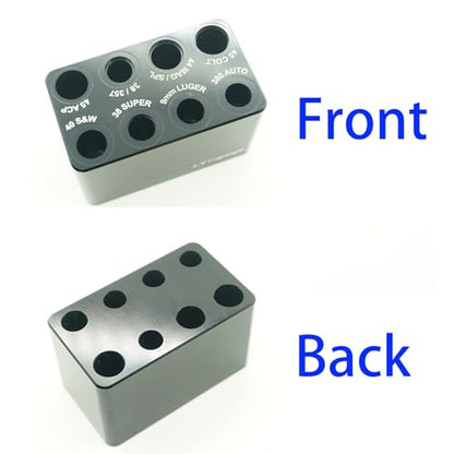 Multiple Calibers Cartridge Guages - Ammo Chamber Checker Cartridge Billet Gauge for Reloading