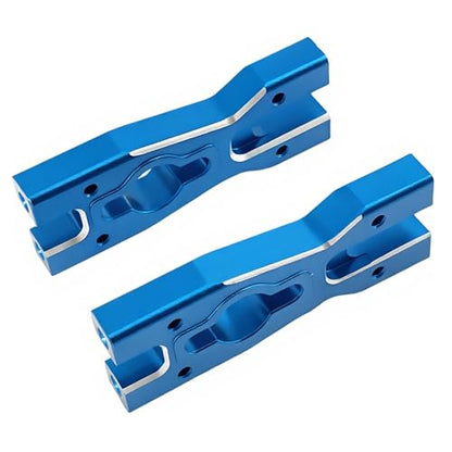 7075 Aluminum Body Mount Cross Bar for Losi 1/18 Mini LMT 4X4 Truck (Blue) | Brushed Monster Truck,Upgrade Parts,LOS01026 Compatible,CNC Machined,High Strength,Lightweight,Precision Fit - color: Blue