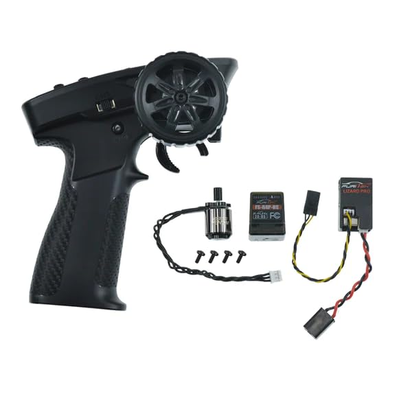 FURITEK Starter with TX/RX Combo 118 2S BRUSHLESS Power System for TRX-4M - 1/18 Scale Toys Remote Control Car, RC Car, RC Crawler Electronics (FUR-2500)