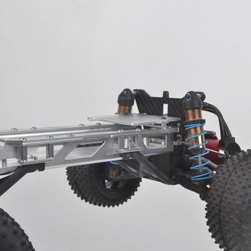 Aluminum Main Chassis for Traxxas Stampede 2WD VXL Brushless Monster Truck Craniac Chassis & ESC Mount 3622 3626 (Black) - color: Black
