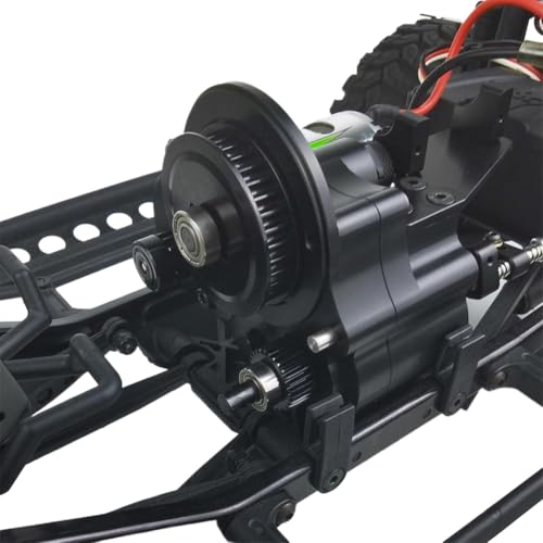 Reverse Gearbox with Transmission Belt and 2-Speed Function for 1/10 RC Crawler Cars Compatible with Wraith 90048, 90027, 90028