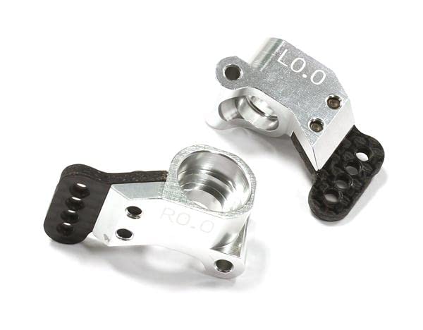 Integy Billet Machined Rear Hub Carriers for Associated Short Course Truck SC10.2