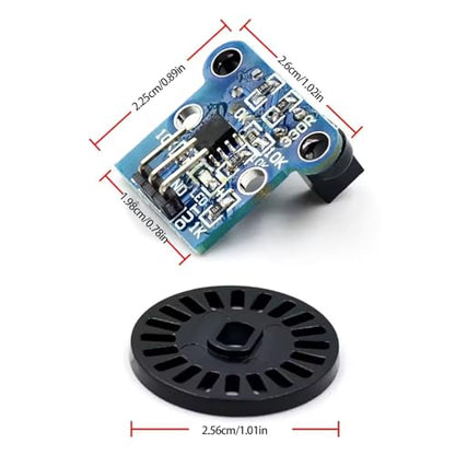 HC020K Double Speed Measurement Sensors Module with High Precise for Industrial Automation and Electronic Projects