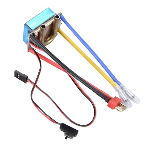 RC Auto Car Boat Brushed ESC Kit Waterproof Motor Electronic Speed Controller US - size: 480A