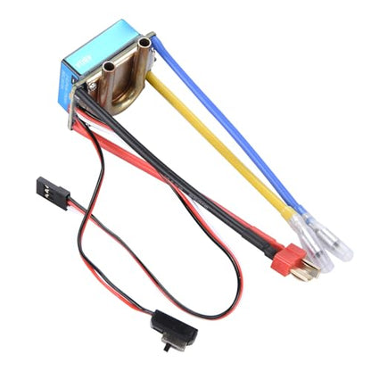 RC Auto Car Boat Brushed ESC Kit Waterproof Motor Electronic Speed Controller US - size: 480A