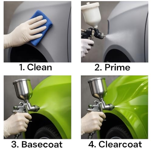 LiME LiNE Automotive Basecoats, 1k Urethane Base Coat Color (Primary Basecoat 3Pints) - color: Primary Basecoat - 3 Pints