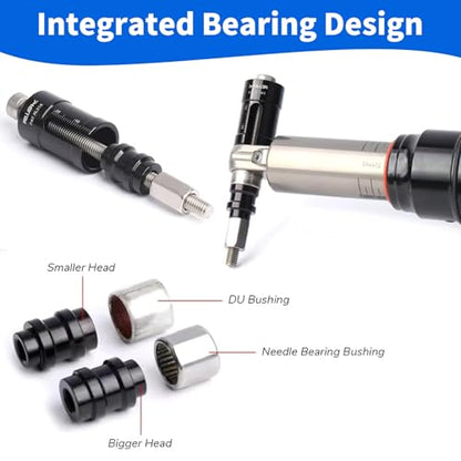 Bushing Removal Tool for Mountain Bikes - Compatible with Rockshox Fox, Suspension Shock Tool for Bushing Installation & Removal