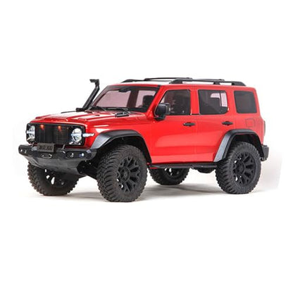 TOUCAN RC HOBBY 1.5mm Steel Main Beam 1/8 Tank300 Competitive Edition Radio Controlled Crawler Axle Locks 2Speed Metal Gearbox for Adult - color: Red