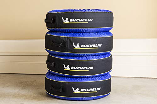Kurgo Michelin 80 Tire Covers & Tire Bags - All-Season Protection - Seasonal Organizer - Vehicle Tire Cover - Heavy-Duty Construction - Universal Fit for 22"–31"