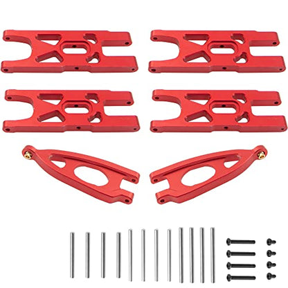 ShareGoo Front & Rear Suspension Arm Set Swing Arms AR330431 Compatible with Arrma 1/10 Granite Voltage MEGA 2WD RC Monster Truck