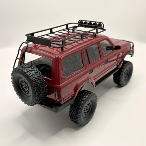 RC Crawler WPL C54-1 RC Truck 4x4 1/16 Scale Remote Control Rock Crawler | Off Road All Terrain Full Proportional 260 Motor Upgraded Chassis Hobby Car Adult 2 Batteries