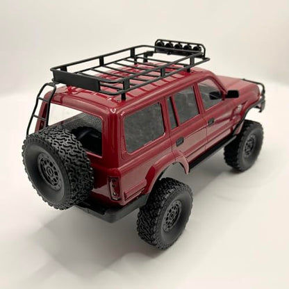 RC Crawler WPL C54-1 RC Truck 4x4 1/16 Scale Remote Control Rock Crawler | Off Road All Terrain Full Proportional 260 Motor Upgraded Chassis Hobby Car Adult 2 Batteries