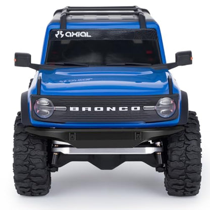 Front Rear Bumper - CNC Aluminum Bumper for Axial SCX30 Bronco 1/30 RC Crawler Upgrades (Red) - color: Red