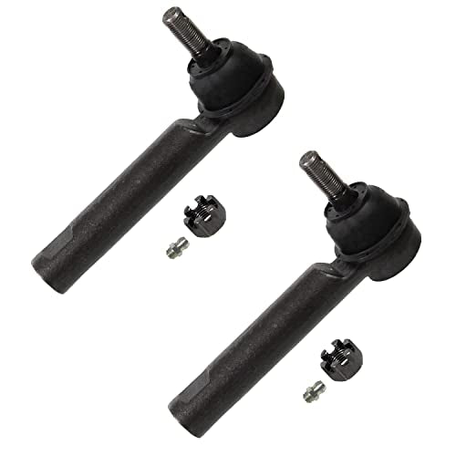 Detroit Axle - Front 4pc Steering Knuckles Kit for 14-18 Toyota Corolla, 14 | Matrix, 2 Steering Knuckles & Wheel Bearing Hubs 2 Outer Tie Rod Ends 2014 2015 2016 2017 2018 Replacement - size: 4SU50414/Kit