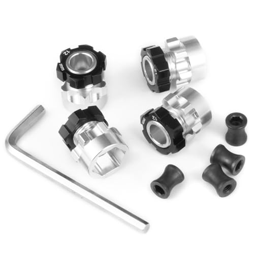 RC Hex Hub 12mm(+6mm) Brass Wheels Hex Hub Extension Hex Drive Adapter for Tra-xxas Slash 4X4 VXL