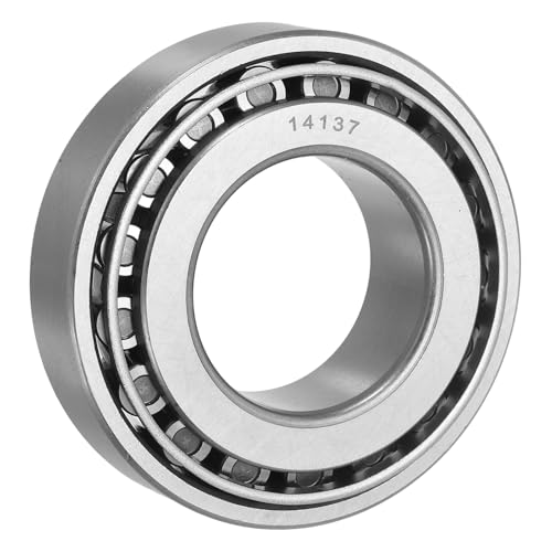 uxcell 14137/274 Tapered Roller Bearing Cone and Cup Set, 1.36" Bore x 2.72" OD x 0.79" Thick, Chrome Steel Taper Bearing Set, ABEC-3 - size: 14137/274