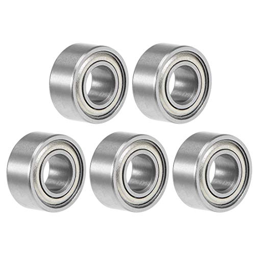 uxcell 685ZZ Deep Groove Ball Bearing 5x11x5mm Double Shielded Chrome Steel Bearings 5-Pack - size: 5mmx11mmx5mm