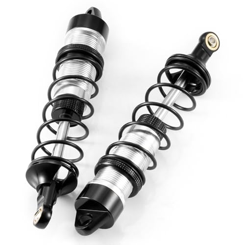 RC Car Shock Absorbers, Front And Rear Shocks Set Adjustable Shocks Compatible with 1/8 Arrma Typhoon 6S Redcat FS/ZD Racing Buggy Truggy Replacement Parts (Front) - style: Front