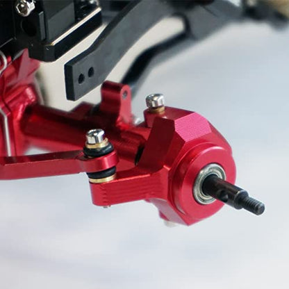 OGRC Front Steel Front Axle Drive Shaft CVD Set for SCX24 Upgrade Parts | Ujoint CVD Set for SCX24 C10/JLU/Bronco/Gladiator/Deadbolt Upgrades Parts - style: Regular