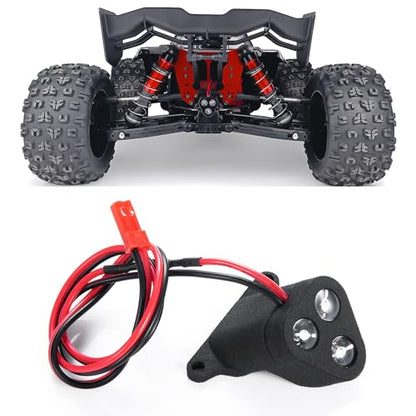 1 Set Front Rear LED Light Lamp, RC Car LED Lights Kits for Spotlight Headlight Taillight for 1/8 ARRMA KRATON EXB Upgrade Replacement Parts