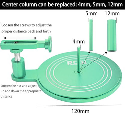 RC Car Wheel Tire Cementing Helper Tool Rubber Tire Mounting Glue Tools for 1/8 1/10 1/12 1/16 1/18 RC Car Parts Upgrade Tire Adhesive Multi-Functional Tire (ZTQ-Green) - color: Green