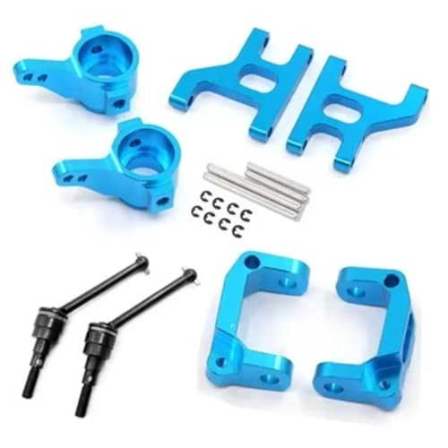 RC Steering Knuckle Block for Tamiya CC01 TA02 TA03 1/10 Metal Lower Suspension Arm Hub Carrier Base C Steering Cup Drive Shaft RC Car 4WD for Buggy Parts(Purple) - size: Purple