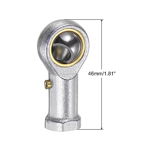 uxcell PHSB5 5/16 Inch Female Rod End Bearing Set - 2pcs of 5/16-24 Left and Right Hand Thread Rod Ends with Jam Nut - size: 5/16