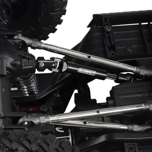 Stainless Steel Driveshaft for TRX4 SCX10 1/10 Crawler, 60-76mm | Heavy-Duty Drive Shaft,CNC Machined, Splined Engagement - size: 60-76mm
