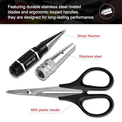 0-14mm RC Body Reamer Curved & Straight Body Scissors Set Universal for RC Car Quadcopter Body Shell Mounts Lexan Plastic Trimming Cutting Hole Punching RC Tools Kit