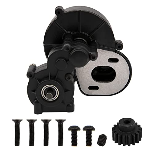 ShareGoo Plastic Complete Transmission Box,Center Gearbox Gear Box with Gear Assembled Compatible with Axial SCX10 SCX10-II Jeep 90046 90047 1/10 RC Crawler Car