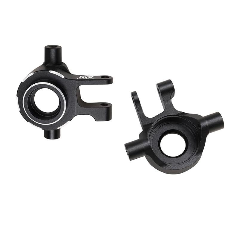 KYX Racing CNC Machined Aluminum Steering Knuckle Upgrades Parts Accessories for 1/10 RC Car Traxxas F150 Raptor R