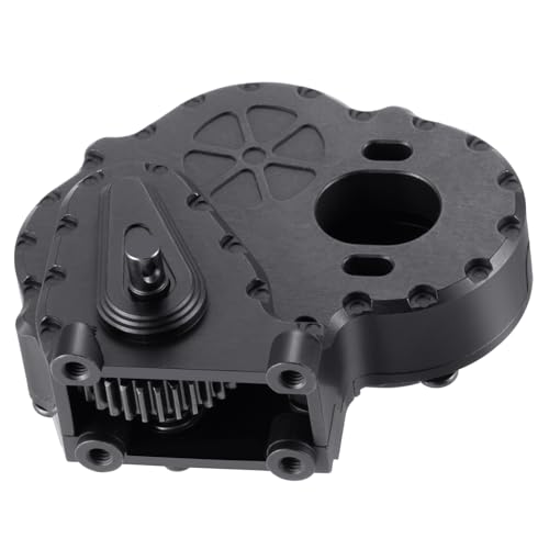 RCHUBAM RC Complete Transmission Assembly for 1/18 Axial UTB18 Capra | Aluminum Transmission Gearbox Assembly,RC Rock Crawler Upgrade Parts