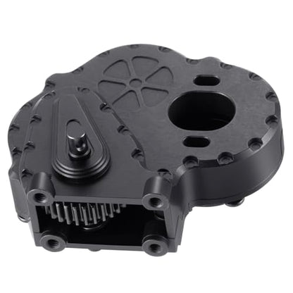 RCHUBAM RC Complete Transmission Assembly for 1/18 Axial UTB18 Capra | Aluminum Transmission Gearbox Assembly,RC Rock Crawler Upgrade Parts