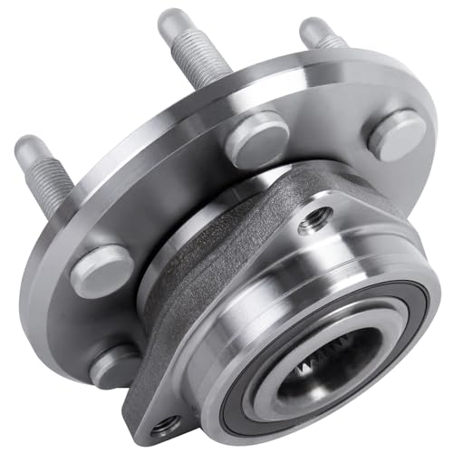 513277 Front/Rear Wheel Bearing Hub Assembly ABS 6 Lugs 1 Pack | Fits 2008-2017 Buick Enclave, 2007-2010 Saturn Outlook, OEM Front & Rear Wheel Hub Bearing Assembly with ABS Sensor - size: 513277/2PCS