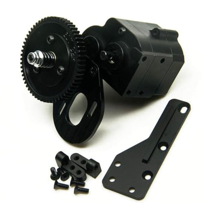 COMODO RC Crawler 2 Speed Gearbox Transmission Gear 1/10 Scale Compatible with Wraith SCX10(Gearbox) - color: Gearbox