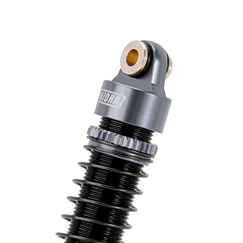 INJORA 59MM Threaded Oil Shock for 1/18 RC Redcat Ascent18 Upgrade (Grey) - color: Grey