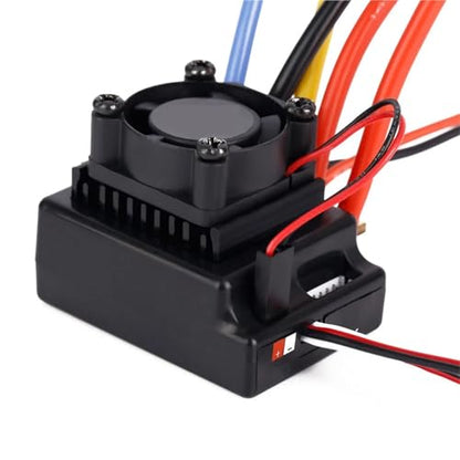 for 1/10 80A Brushless ESC Adjustable Sensored Sensorless Truck RC Car Upgrades Parts Model Accessory Modified Replacement RC Parts