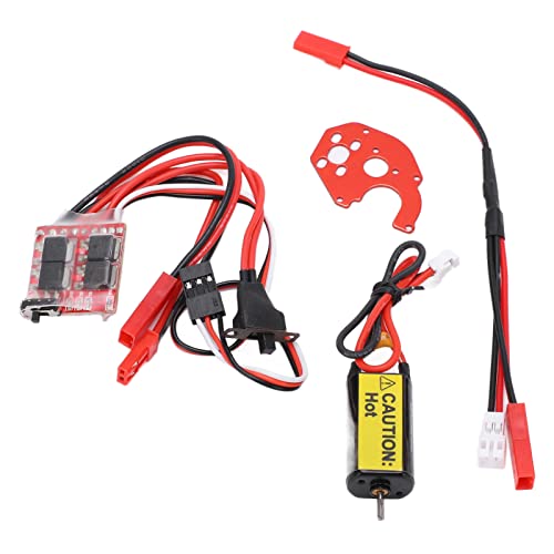 050 66T Brushed Motor and 30A ESC Combo for Axial SCX24 AXI90081 AXI00002 /24 Scale RC Crawler Upgrades