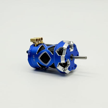 Furitek NANODRIVE 380 – 10.5T Sensored Brushless Motor for 1/10 Drift Cars - Remote Control Car, RC Car Electronics, 1/10 Drift Upgrades (Blue) - color: Blue