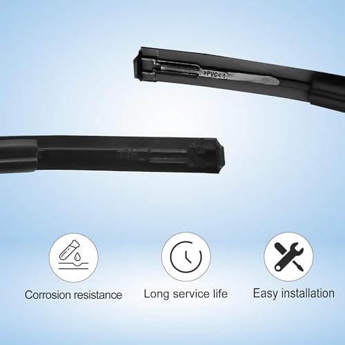 Pair Roof Drip Molding Strips Weatherstrip Fit for Toyota Yaris Hatchback | Roof Molding Drip Left and Right Side Fits for Toyota Yaris Hatchback 2006 2007 2008 2009 2010 2011 Replace 75551-52130 - color: 75551-52130