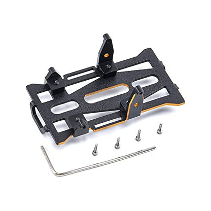 Metal Aluminum Battery Tray Holder Bracket Upgrade Parts for 1:24 Axial SCX24 1/24 RC Crawler Car Accessories
