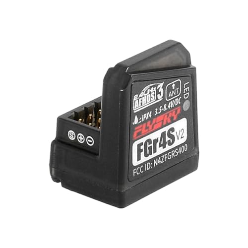 Flysky FGr4s V2 Receiver for Flysky Noble NB4 Rc Transmitter, Noble Pro Transmitter, 4 Channel AFHDS 3 - Pack of 2